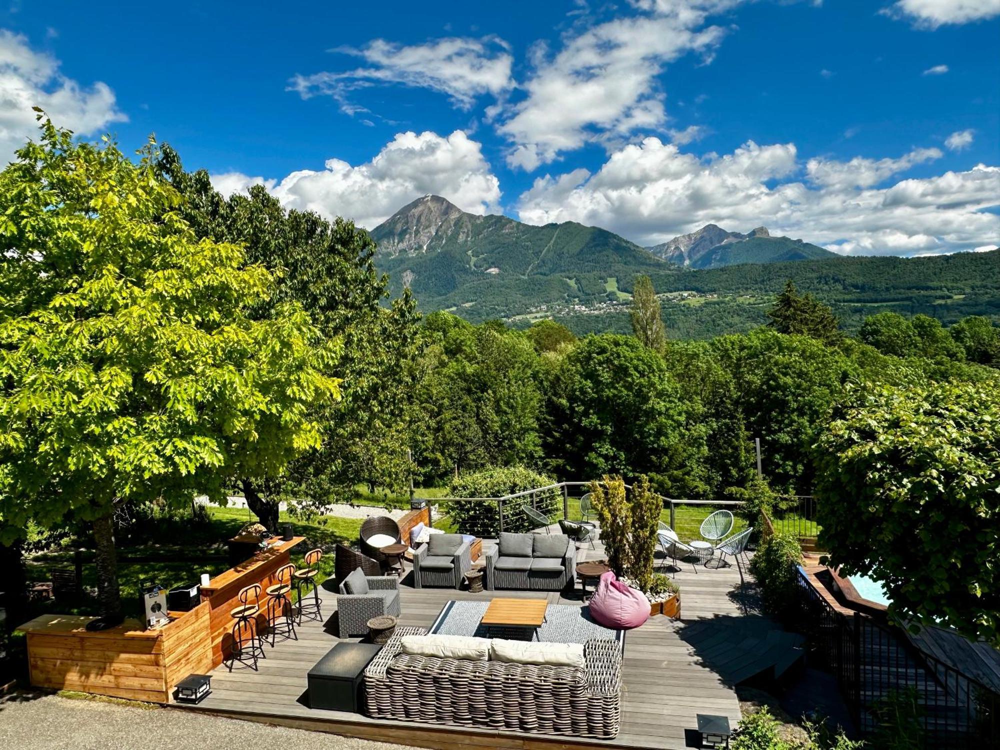 Chambre D'Hotes La Grange Des Ecrins Chabottes Buitenkant foto